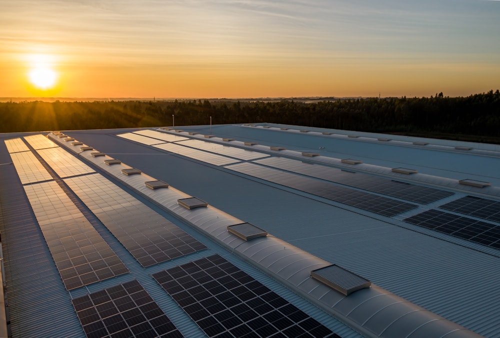 Professional solar technician in safety helmet and gloves installing solar panels